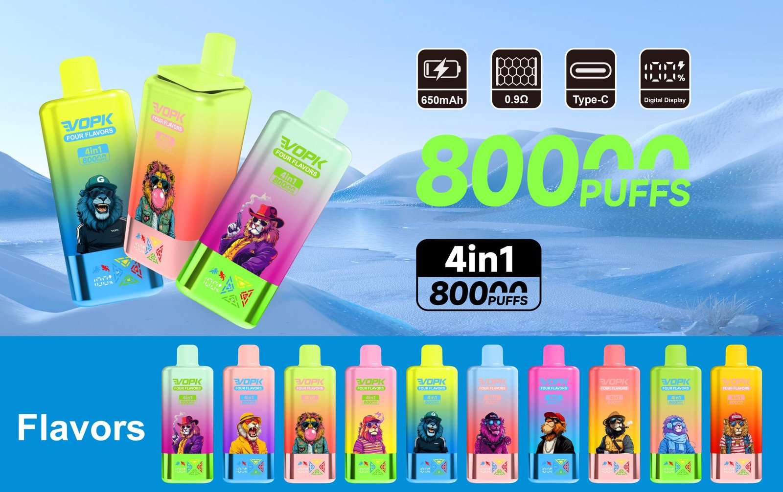 Vopk 80000puff