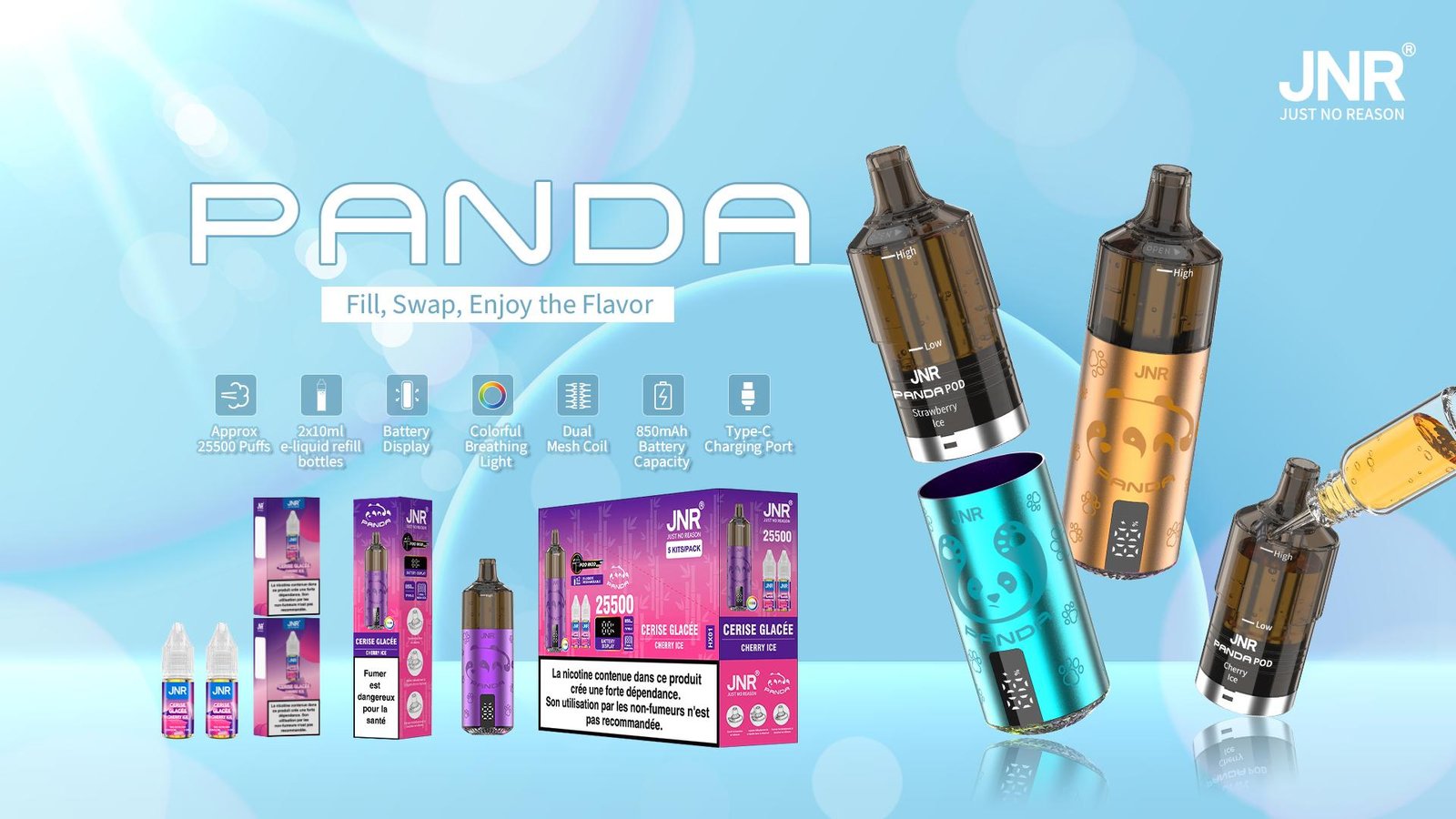 JNR PANDA 25500 Puff