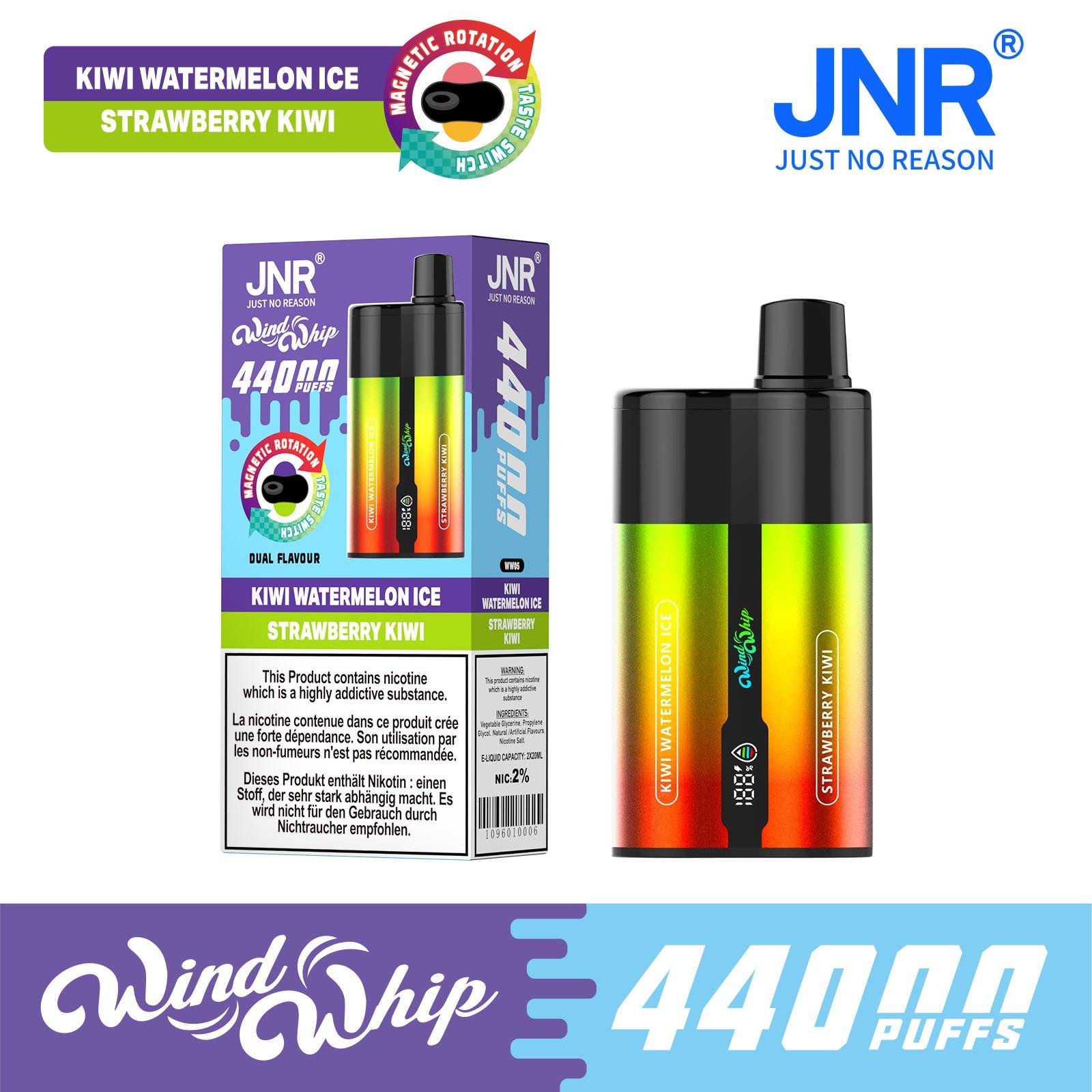 JNR WindWhip 44000 Puff Disposable Vape | 20 Flavors High Puff - Image 6