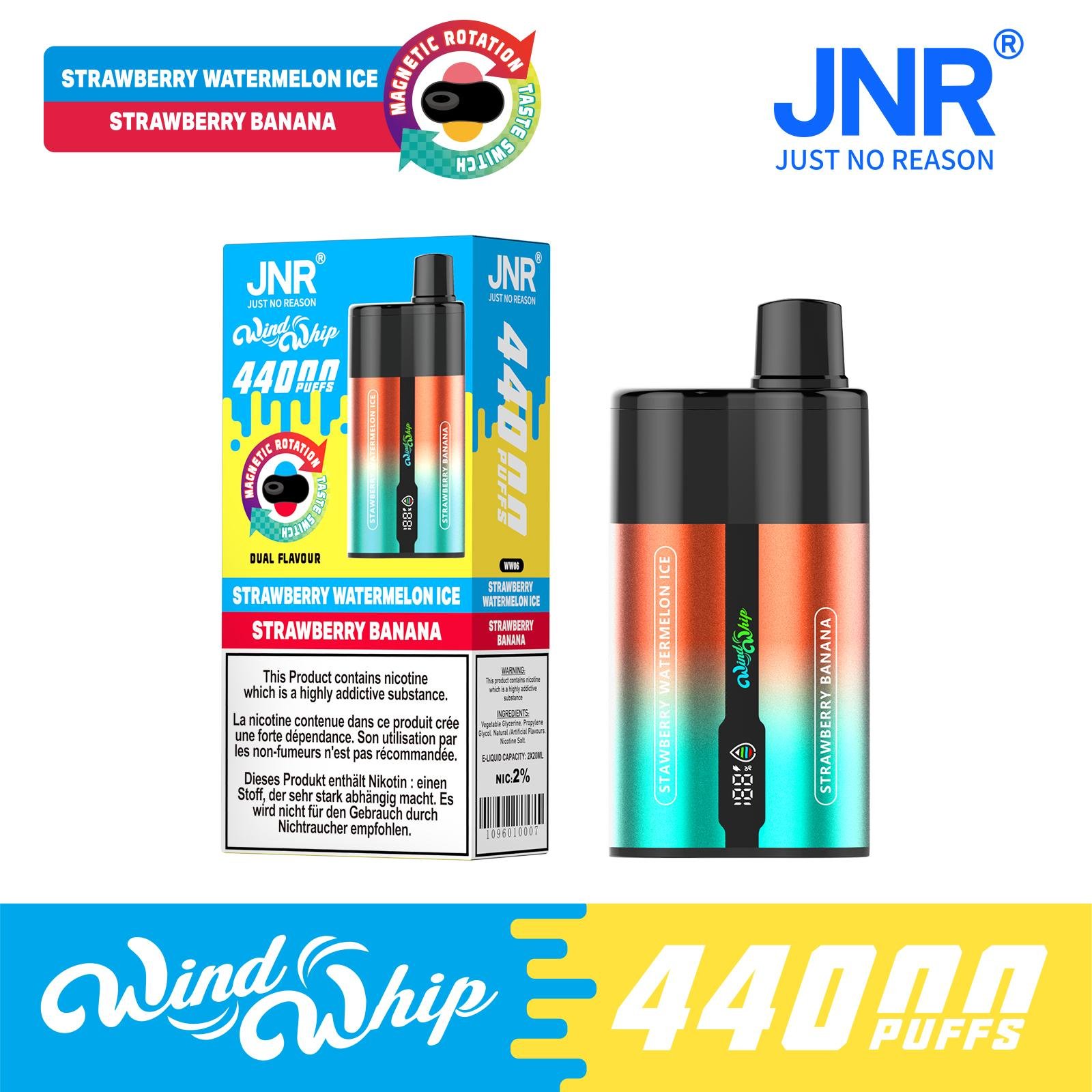 JNR WindWhip 44000 Puff Disposable Vape | 20 Flavors High Puff - Image 7
