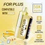 ELFWORLD 50K Puff Disposable Vape – Rechargeable Mesh Coil, Big Cloud & Ultra Long Battery Life