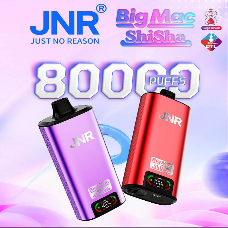 JNR Big Mac Shisha 80000 Puffs