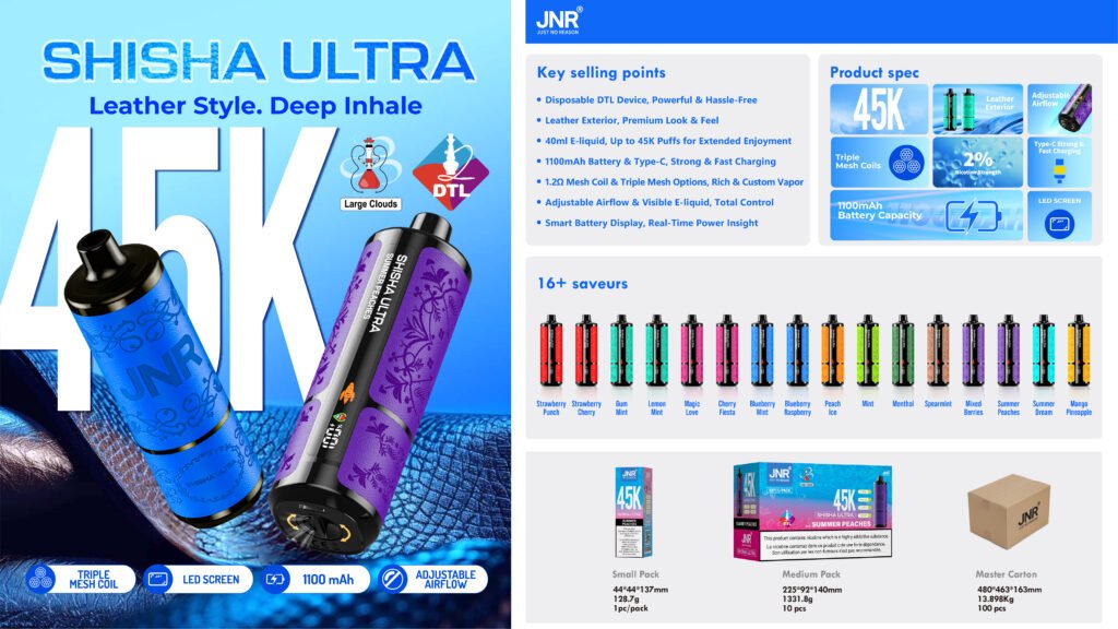 JNR ShiSha Ultra 45000 Puff