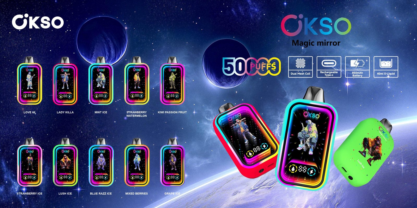 OKSO Magic Mirror 50K