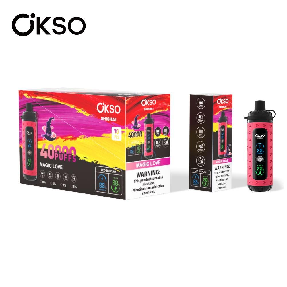 OKSO Shisha Max 40000 Puffs
