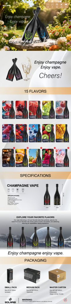 Solaris Champagne Vape