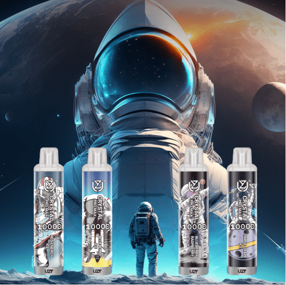 UZY Crystal Pro Max 10K Disposable Vape – 10000 Puffs, Mesh Coil, Rechargeable Type-C, Rich Flavors