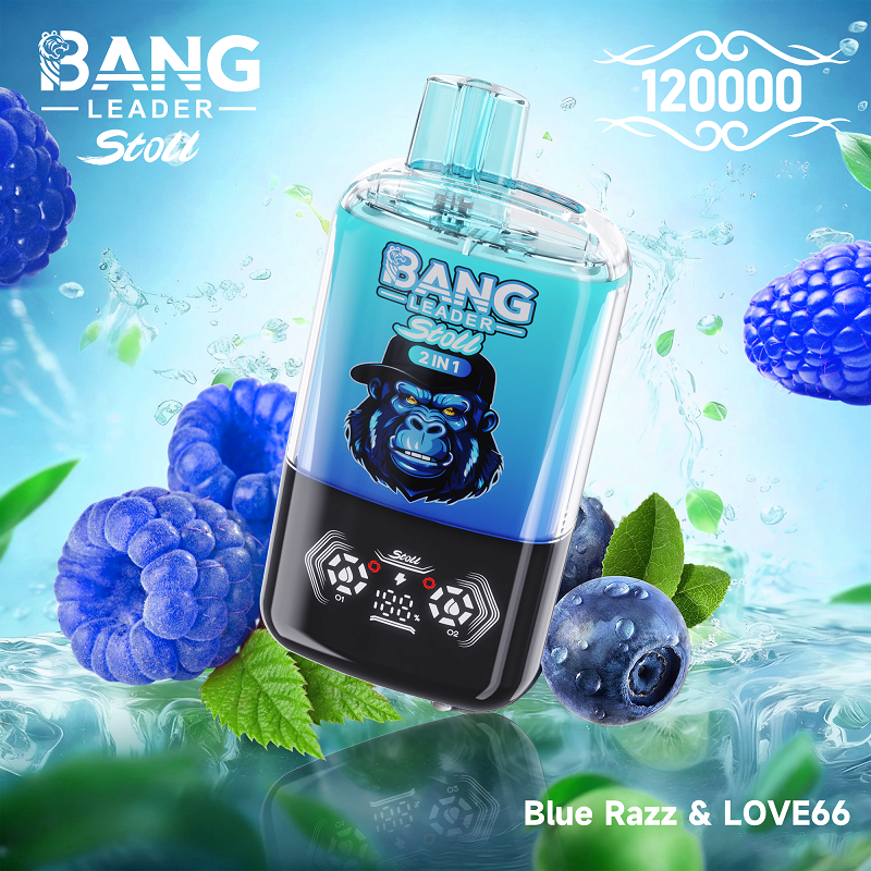 Bang Leader 120000 Puffs Disposable Vape | 2-in-1 Dual Flavor Switch & Smart LED Display | 120K High Capacity Rechargeable Vape - Image 7