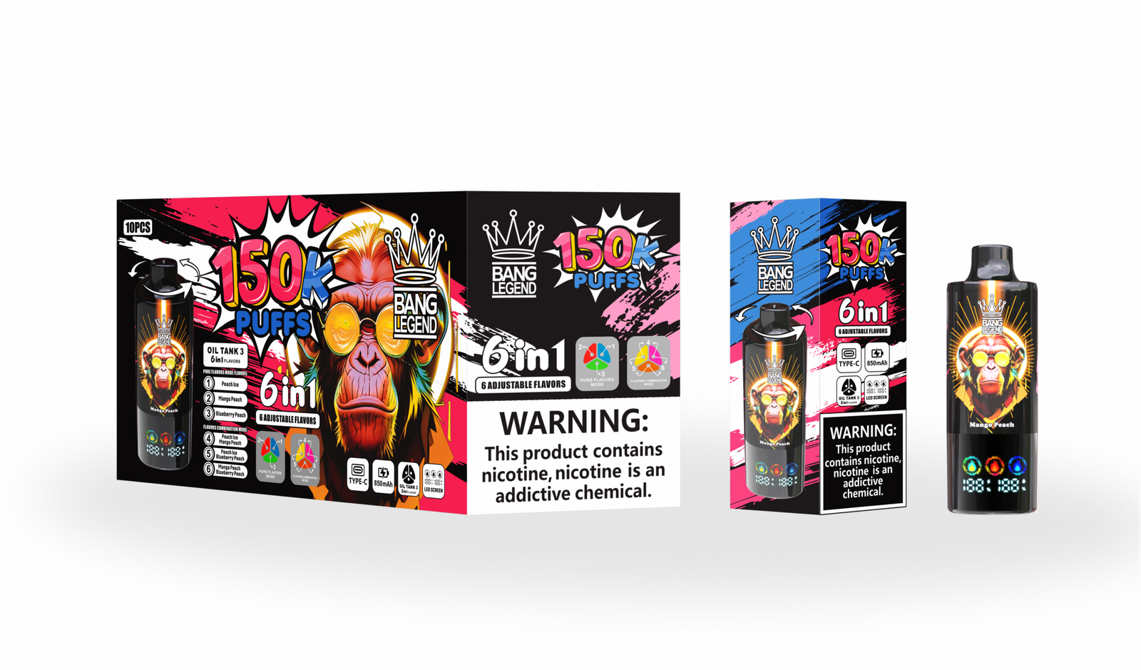 Bang Legend 150K 6in1