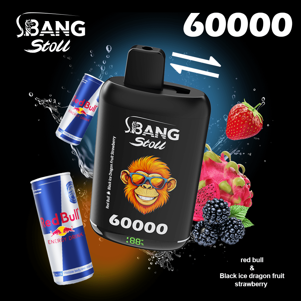 Bang Stoll 60000 Puffs Disposable Device | 2-in-1 Dual Flavor Switch | Integrated Mesh Coil | Rechargeable 650mAh - Image 4