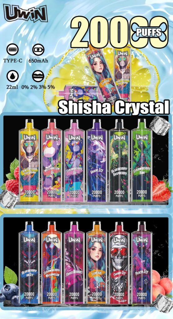 Uwin Shisha Crystal 20000 Puffs