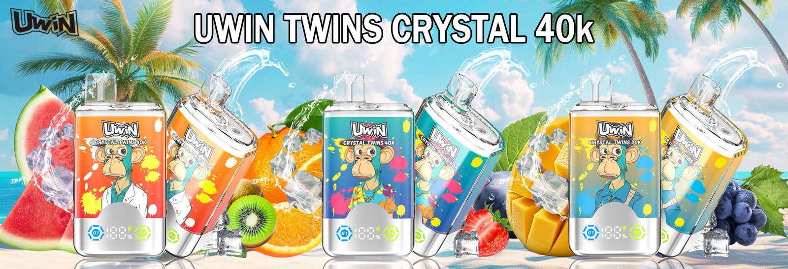 Uwin Twins Crystal 40000