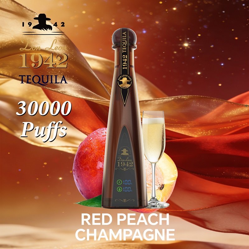 Don Leon Tequila 30000 Puffs Disposable Vape | Smart LED Screen & Dual Mesh Coil | 30k Puff High Capacity Rechargeable Vape VS vapsolo 30000 puff - Image 7