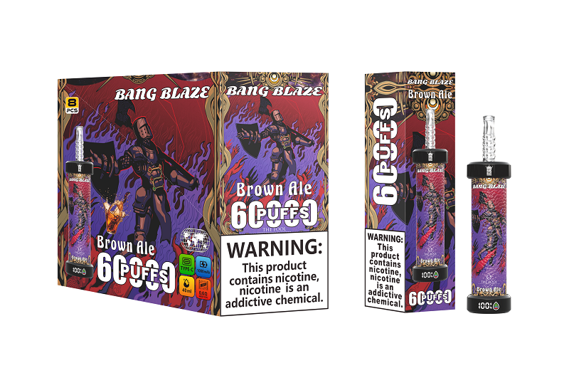 Bang Blaze 60000 Puffs Disposable Vape – High-Capacity Mesh Coil Vape with Smart Screen & Type-C Rechargeable Battery - Image 6