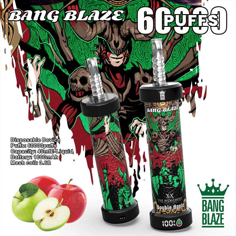 Bang Blaze 60000 Puffs Disposable Vape – High-Capacity Mesh Coil Vape with Smart Screen & Type-C Rechargeable Battery - Image 4