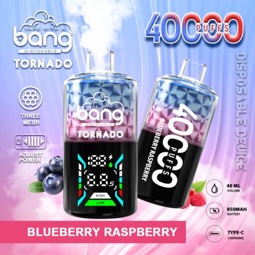 Bang Tornado 40000 Puffs Disposable Vape | Smart LED Screen & Tornado Airflow - 40k Puffs - Image 2