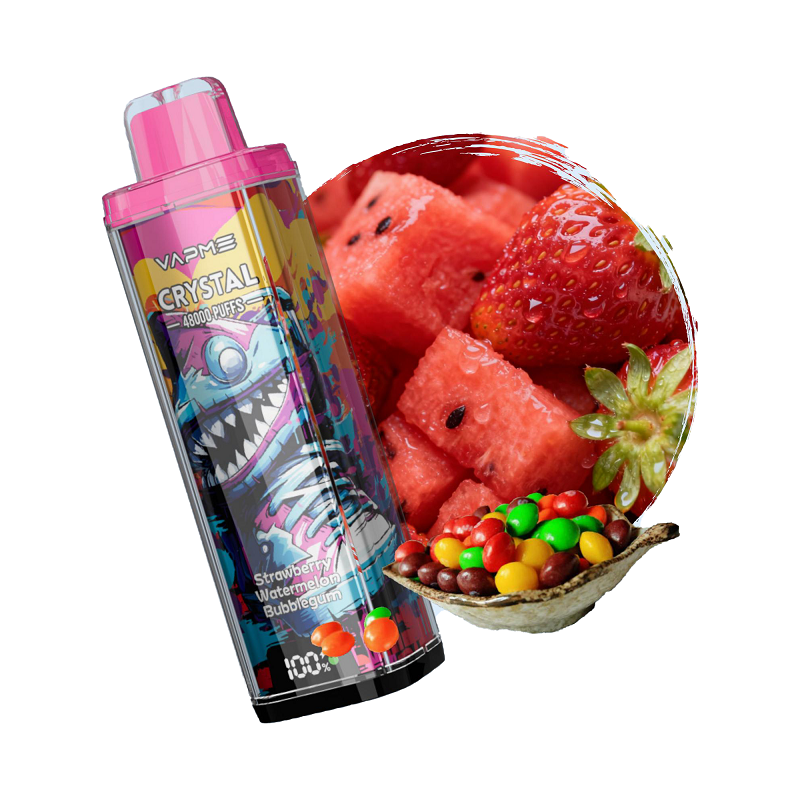 VAPME CRYSTAL 48000 Puffs Disposable Vape - Smart LED Display & Dual Mesh Coil - 26ml E-Liquid Capacity - Image 6