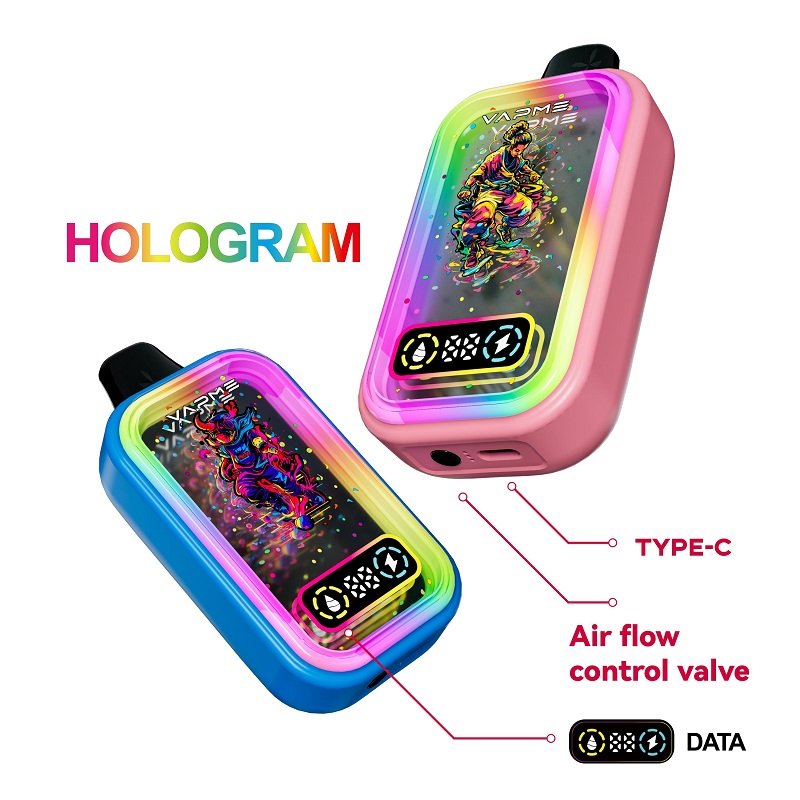 VAPME DIGITAL 30000 Puffs Disposable Vape - Smart Full Screen & Dual Mesh Coil - 20ml Premium E-liquid - Image 4